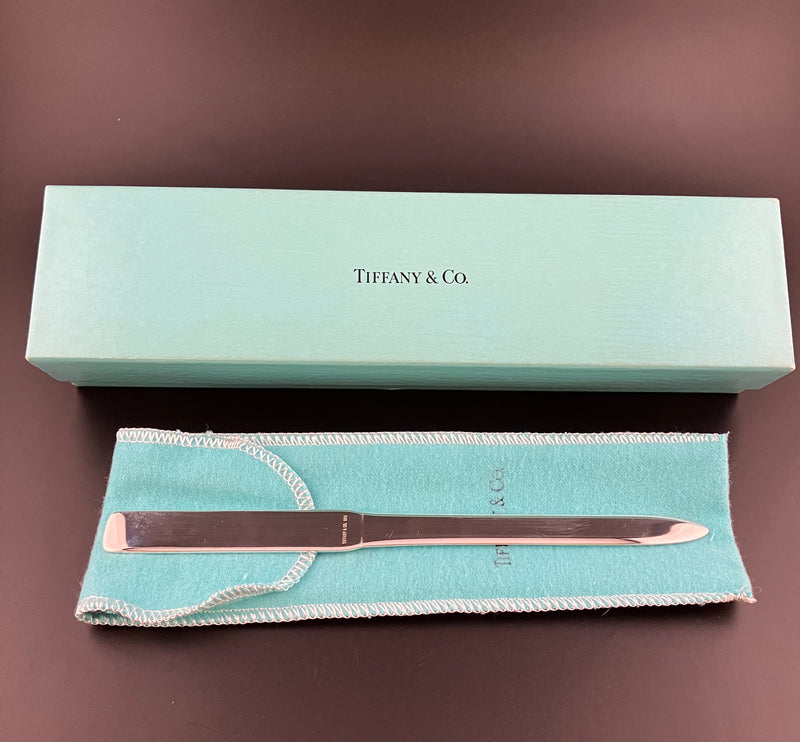 Tiffany & Co Sterling Silver 7" Letter Opener Box 18 cm