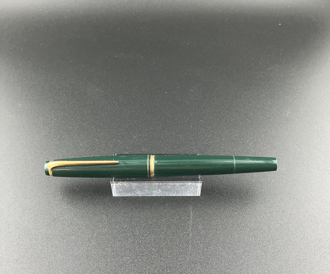 Montblanc No. 22 14K Gold Extra Fine Green Fountain Pen