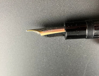 Montblanc Meisterstück No. 149 Fountain Pen 14C Broad Nib Serviced Split Ebonite