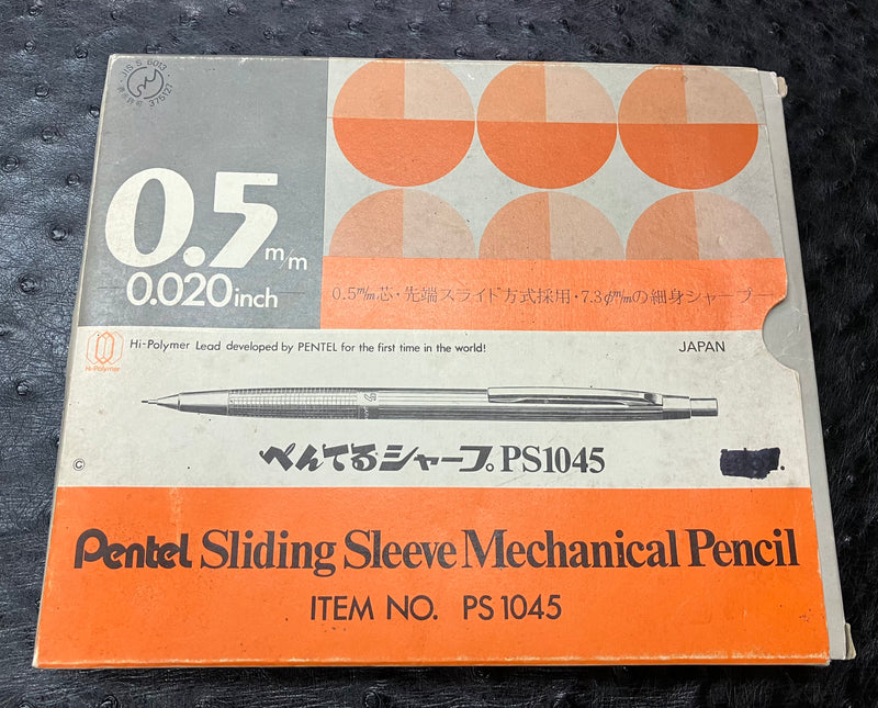Pentel PS1045 Sliding Sleeve Mechanical Pencil Original Box