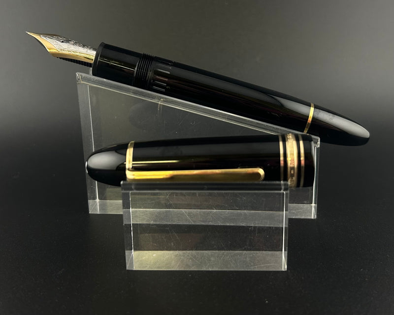 Montblanc Meisterstück No. 149 Fountain Pen 14K Gold F Nib Serviced w/ Warranty