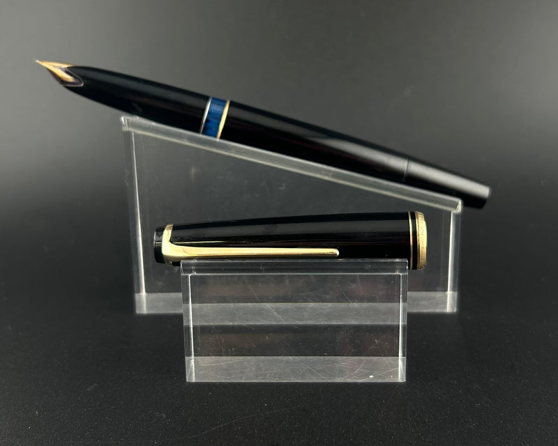 Montblanc No. 24 Fountain Pen 14K Gold Fine Nib Serviced Warranty