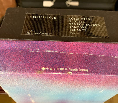 Montblanc Meisterstück Rocker Ink Blotter 27200 Box