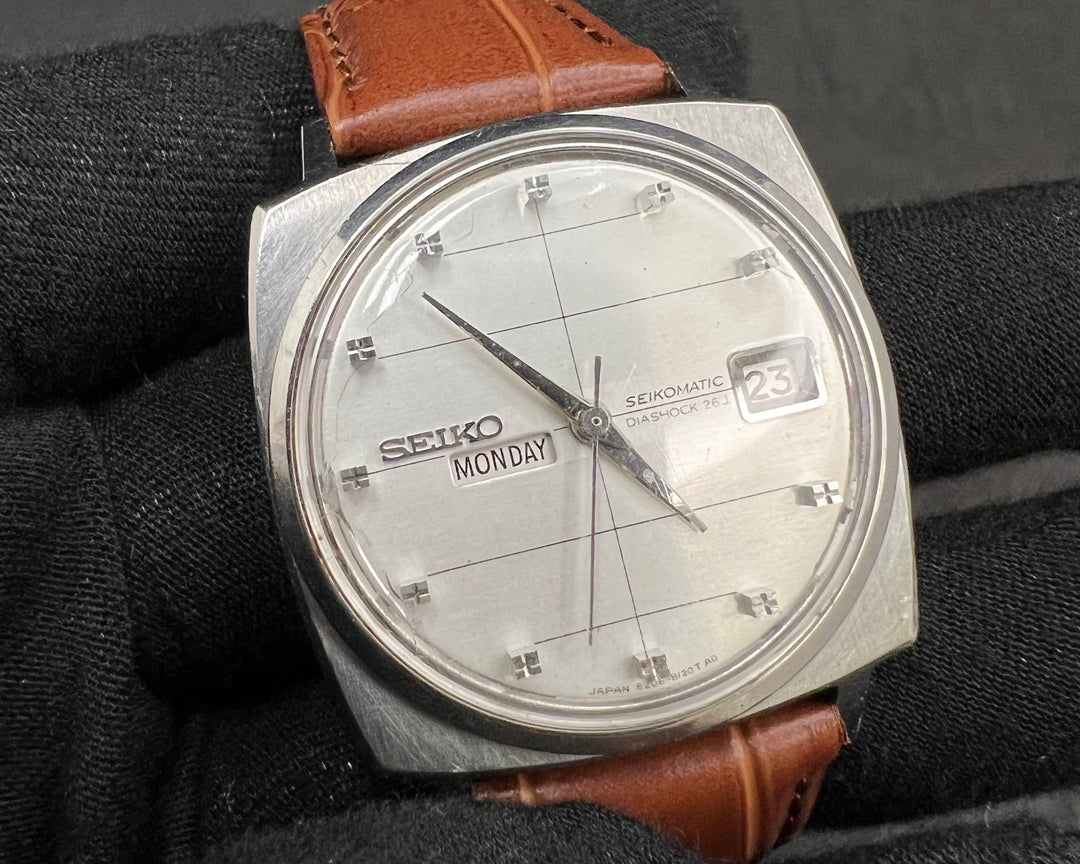 セイコーマチック 6206-8120 自動巻 メンズ　稼働品 Seiko Seikomatic Day Date Ref. 6206-8120 Men's Automatic