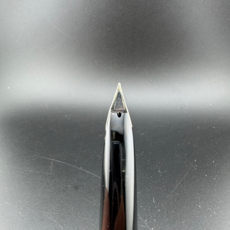Pilot Elite Sterling Silver Pocket Fountain Pen 18K WG Fine Nib Apr 1977