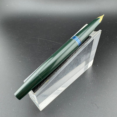 Montblanc No. 22 Green Fountain Pen 14K Gold Extra-Fine Nib Serviced