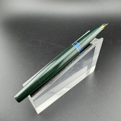 Montblanc No. 22 Green Fountain Pen 14K Gold Extra-Fine Nib Serviced