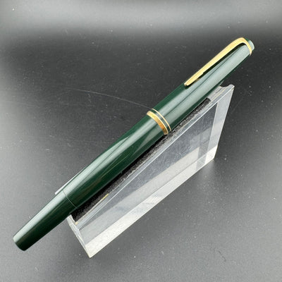 Montblanc No. 22 Green Fountain Pen 14K Gold Extra-Fine Nib Serviced
