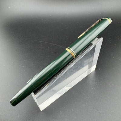 Montblanc No. 22 Green Fountain Pen 14K Gold Extra-Fine Nib Serviced