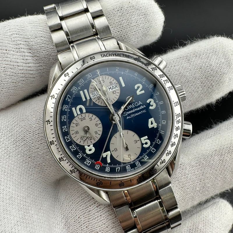 Omega Speedmaster Ref. 3523.81 Day Date Triple Date Automatic Watch w/Box