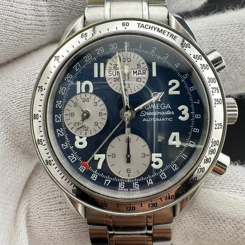 Omega Speedmaster Ref. 3523.81 Day Date Triple Date Automatic Watch w/Box