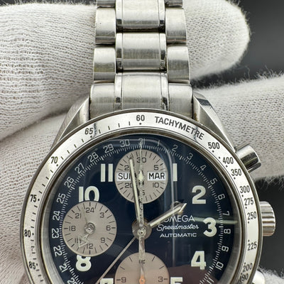 Omega Speedmaster Ref. 3523.81 Day Date Triple Date Automatic Watch w/Box