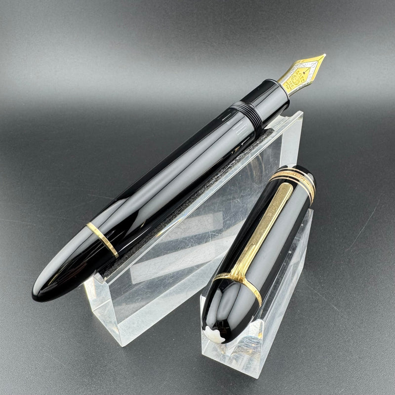Montblanc Meisterstück No. 149 Fountain Pen 18C Tri-Color Gold Fine Nib