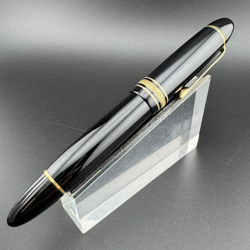 Montblanc Meisterstück No. 149 Fountain Pen 18C Tri-Color Gold Fine Nib
