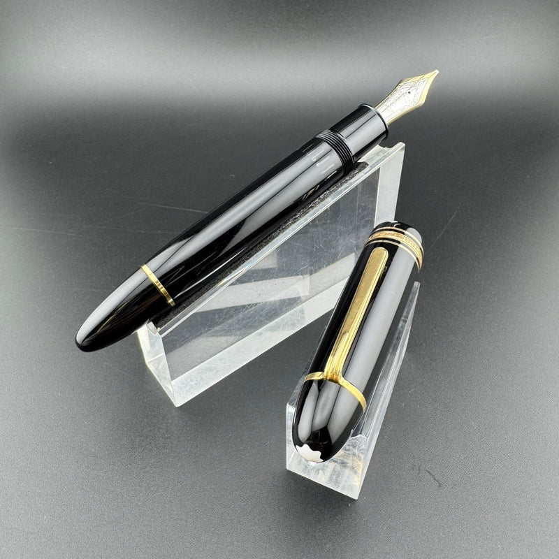 Montblanc Meisterstück No. 149 Fountain Pen 14C Gold Broad Nib Serviced