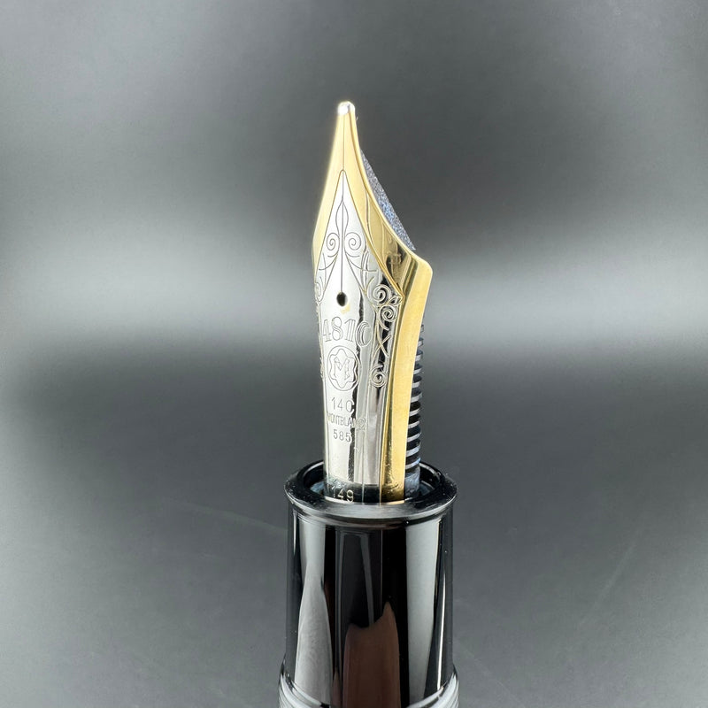 Montblanc Meisterstück No. 149 Fountain Pen 14C Gold Broad Nib Serviced