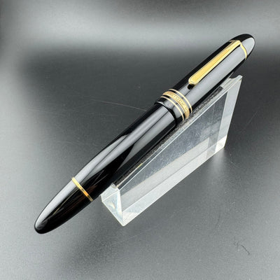Montblanc Meisterstück No. 149 Fountain Pen 14C Gold Broad Nib Serviced