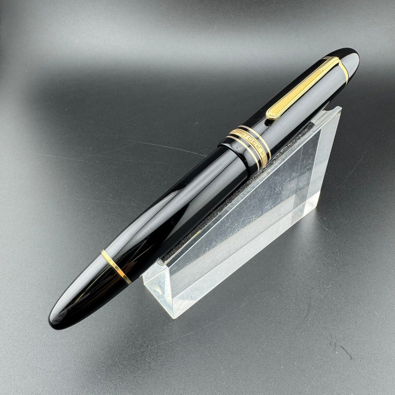 Montblanc Meisterstück No. 149 Fountain Pen 14C Gold Broad Nib Serviced