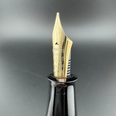 Ban-Ei Urushi Eyedropper Fountain Pen 14K Gold G.K. 60 Nib Serviced