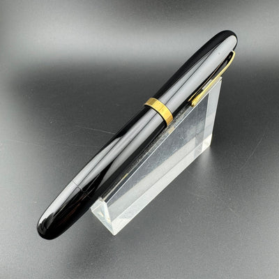 Ban-Ei Urushi Eyedropper Fountain Pen 14K Gold G.K. 60 Nib Serviced