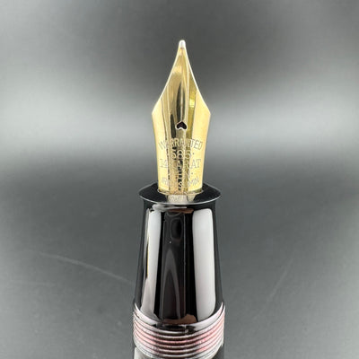 Ban-Ei Urushi Eyedropper Fountain Pen 14K Gold G.K. Nib Serviced