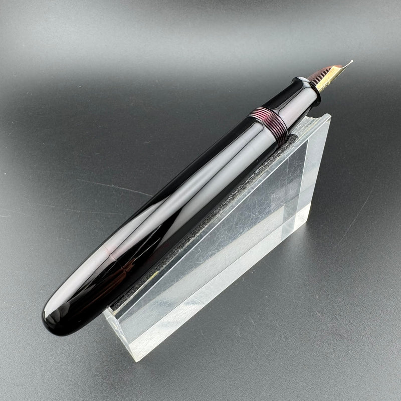 Ban-Ei Urushi Eyedropper Fountain Pen 14K Gold G.K. Nib Serviced