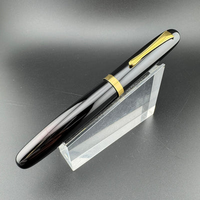 Ban-Ei Urushi Eyedropper Fountain Pen 14K Gold G.K. Nib Serviced