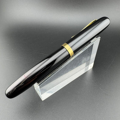 Ban-Ei Urushi Eyedropper Fountain Pen 14K Gold G.K. Nib Serviced