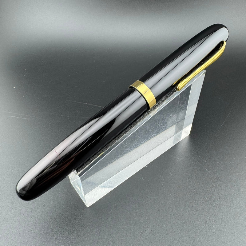 Ban-Ei Urushi Eyedropper Fountain Pen 14K Gold G.K. Nib Serviced