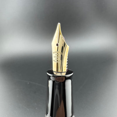 Ban-Ei Urushi Eyedropper Fountain Pen 14K Gold Sailor Nib Serviced