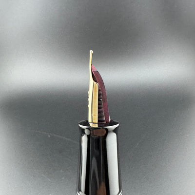 Ban-Ei Urushi Eyedropper Fountain Pen 14K Gold Sailor Nib Serviced