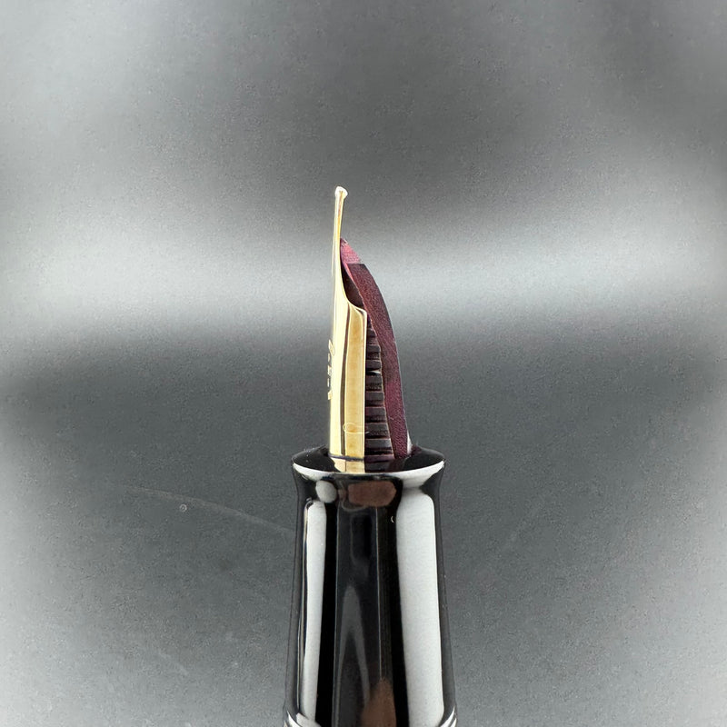 Ban-Ei Urushi Eyedropper Fountain Pen 14K Gold Sailor Nib Serviced