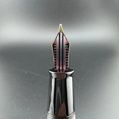 Ban-Ei Urushi Eyedropper Fountain Pen 14K Gold Sailor Nib Serviced