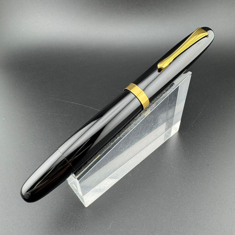 Ban-Ei Urushi Eyedropper Fountain Pen 14K Gold Sailor Nib Serviced