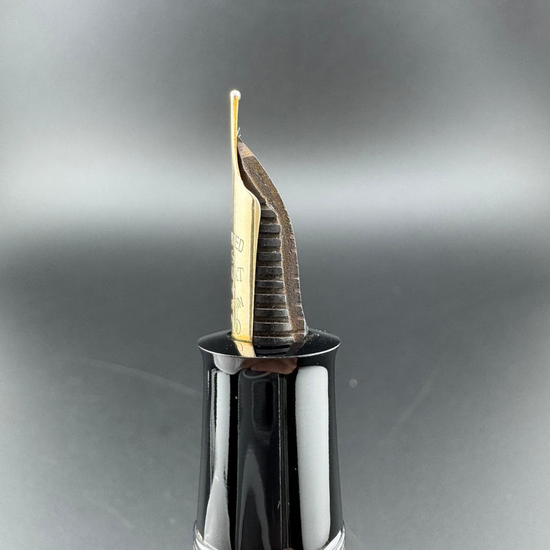 Ban-Ei Urushi Eyedropper Fountain Pen 14K Gold G.K. 50 Nib Serviced