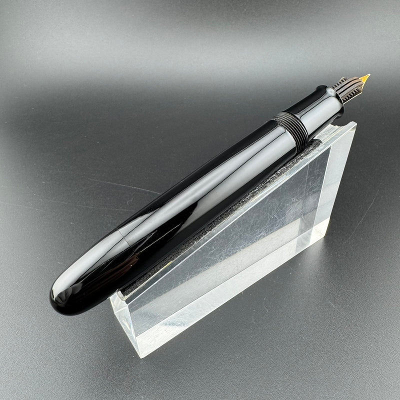 Ban-Ei Urushi Eyedropper Fountain Pen 14K Gold G.K. 50 Nib Serviced