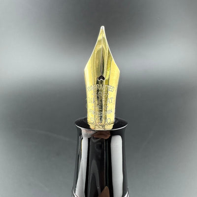 Ban-Ei Urushi Eyedropper Fountain Pen 14K Gold G.K. 50 Nib Serviced