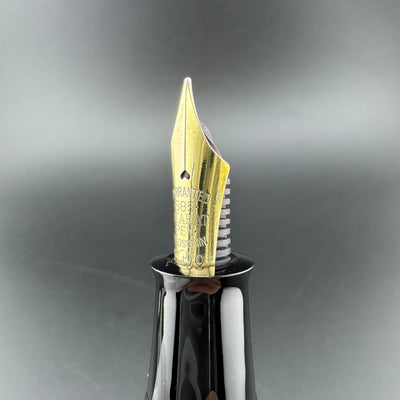 Ban-Ei Urushi Eyedropper Fountain Pen 14K Gold G.K. 50 Nib Serviced