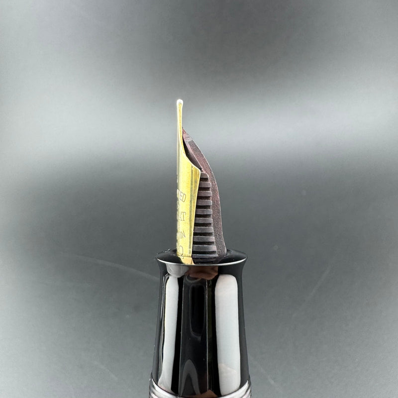 Ban-Ei Urushi Eyedropper Fountain Pen 14K Gold G.K. 50 Nib Serviced