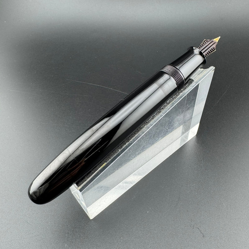 Ban-Ei Urushi Eyedropper Fountain Pen 14K Gold G.K. 50 Nib Serviced