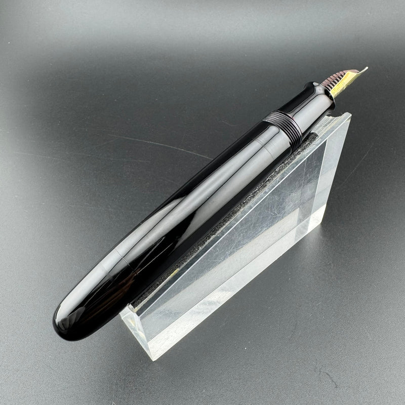 Ban-Ei Urushi Eyedropper Fountain Pen 14K Gold G.K. 50 Nib Serviced