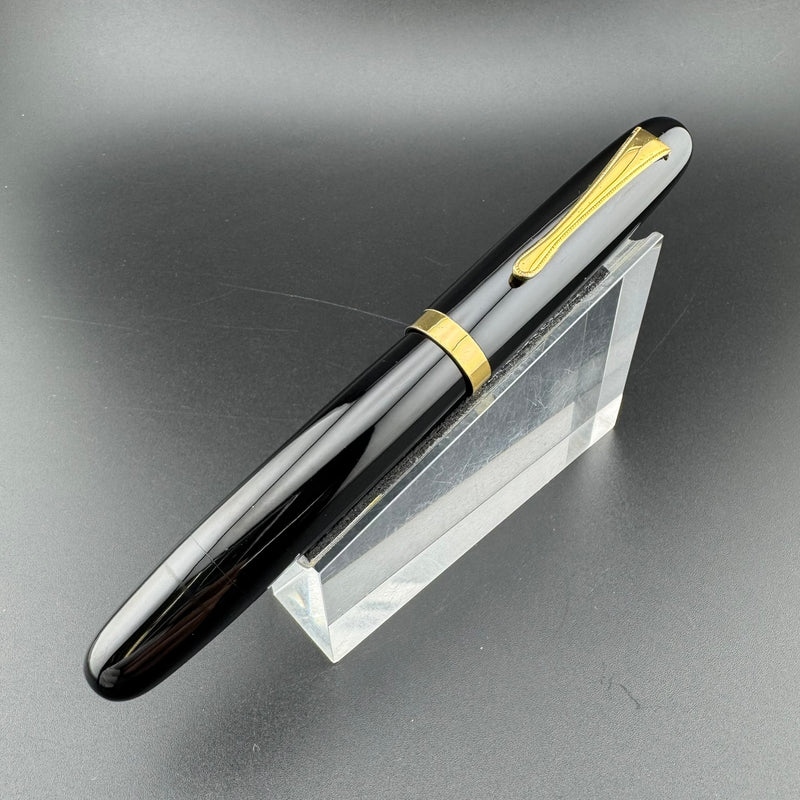 Ban-Ei Urushi Eyedropper Fountain Pen 14K Gold G.K. 50 Nib Serviced