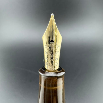 Yotsubishi Urushi Eyedropper Fountain Pen 14K Gold G.K. 50 Nib Serviced