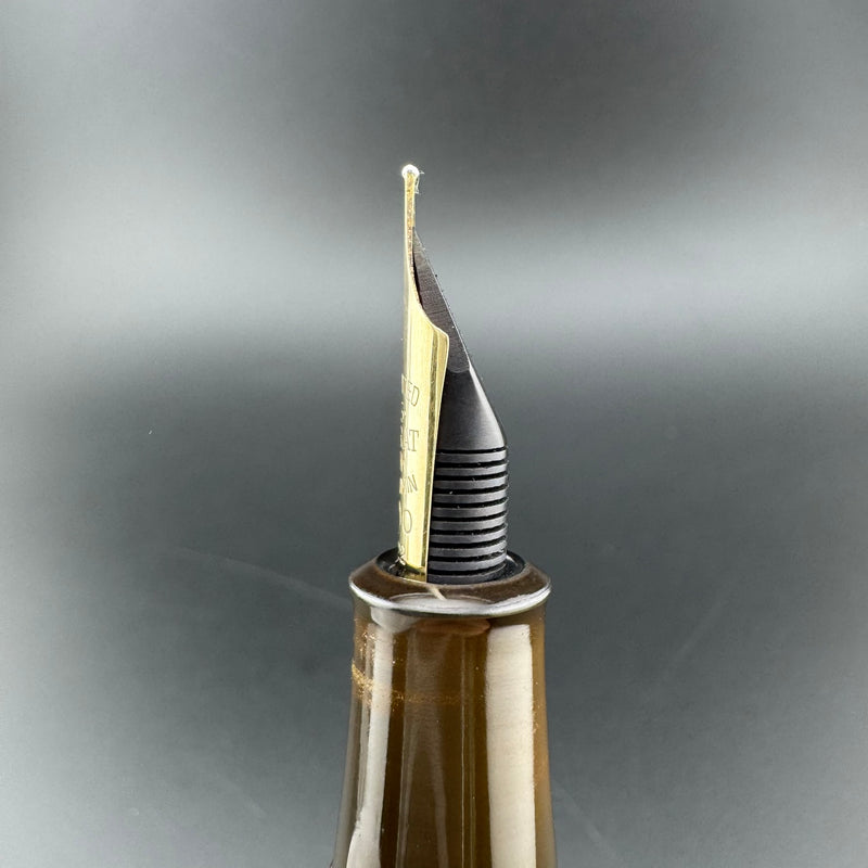 Yotsubishi Urushi Eyedropper Fountain Pen 14K Gold G.K. 50 Nib Serviced