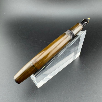 Yotsubishi Urushi Eyedropper Fountain Pen 14K Gold G.K. 50 Nib Serviced