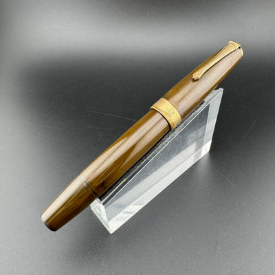 Yotsubishi Urushi Eyedropper Fountain Pen 14K Gold G.K. 50 Nib Serviced