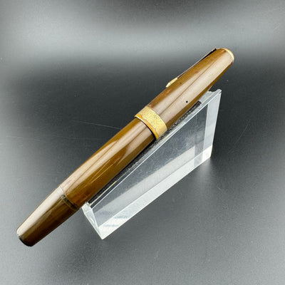Yotsubishi Urushi Eyedropper Fountain Pen 14K Gold G.K. 50 Nib Serviced