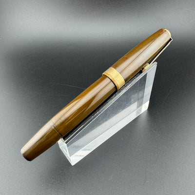 Yotsubishi Urushi Eyedropper Fountain Pen 14K Gold G.K. 50 Nib Serviced