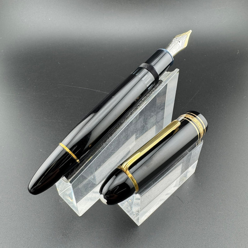 Montblanc Meisterstück No. 149 Fountain Pen 14K Gold Stub Nib Serviced