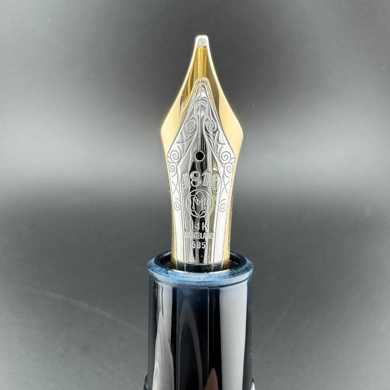 Montblanc Meisterstück No. 149 Fountain Pen 14K Gold Stub Nib Serviced